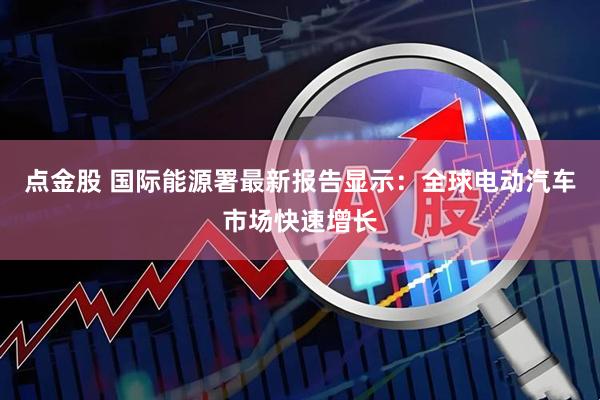 点金股 国际能源署最新报告显示：全球电动汽车市场快速增长