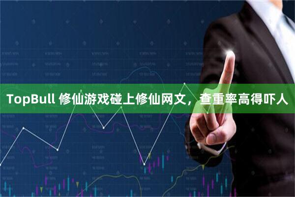 TopBull 修仙游戏碰上修仙网文，查重率高得吓人