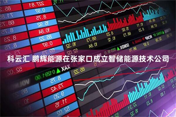 科云汇 鹏辉能源在张家口成立智储能源技术公司