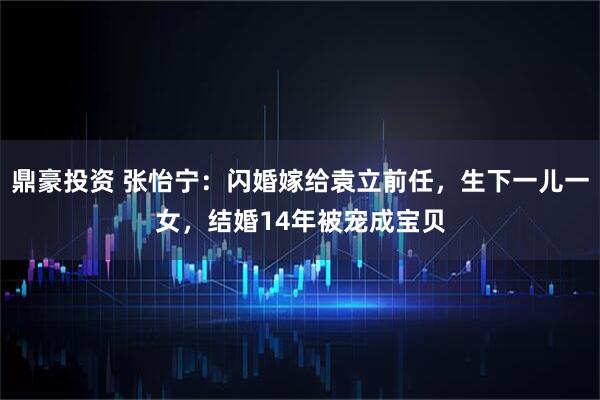 鼎豪投资 张怡宁：闪婚嫁给袁立前任，生下一儿一女，结婚14年被宠成宝贝